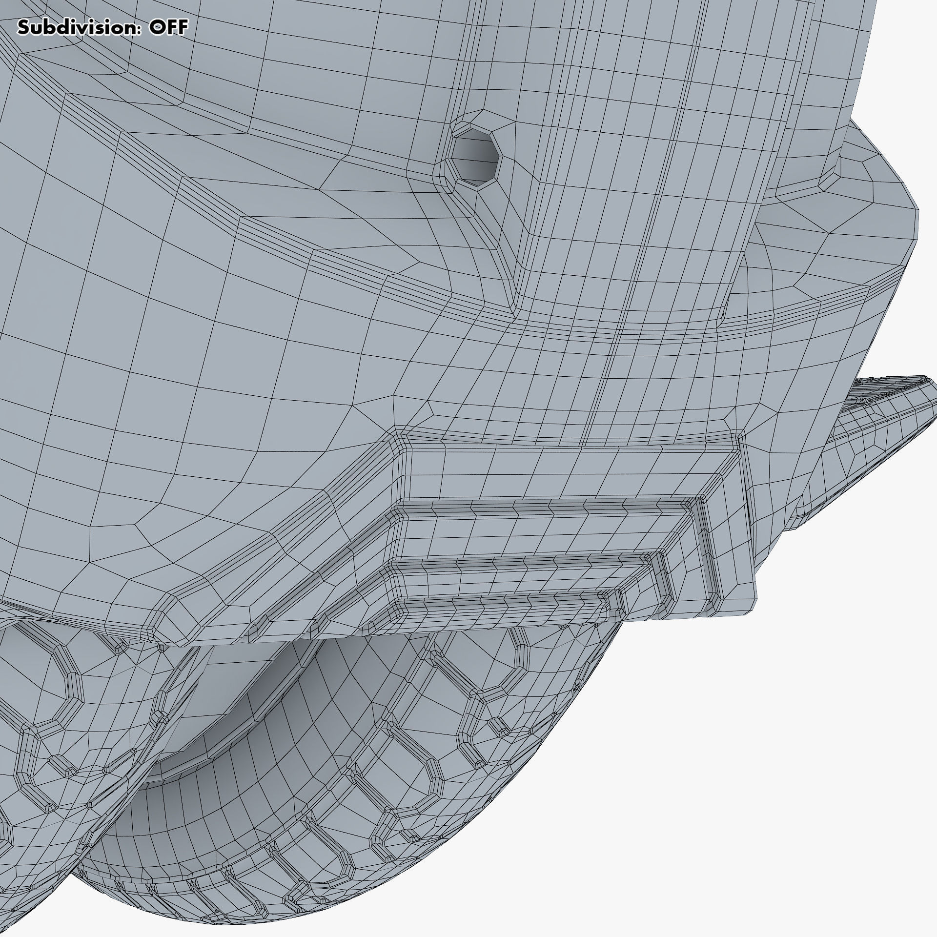 Inmotion V3 Pro red 3D model_51