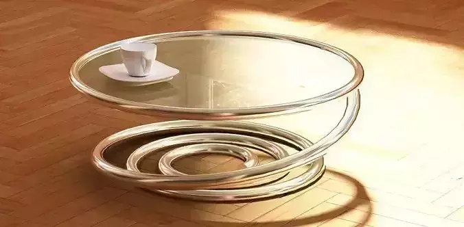 snake table 3D model
