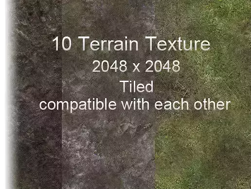 Terrain Texture Pack tiled