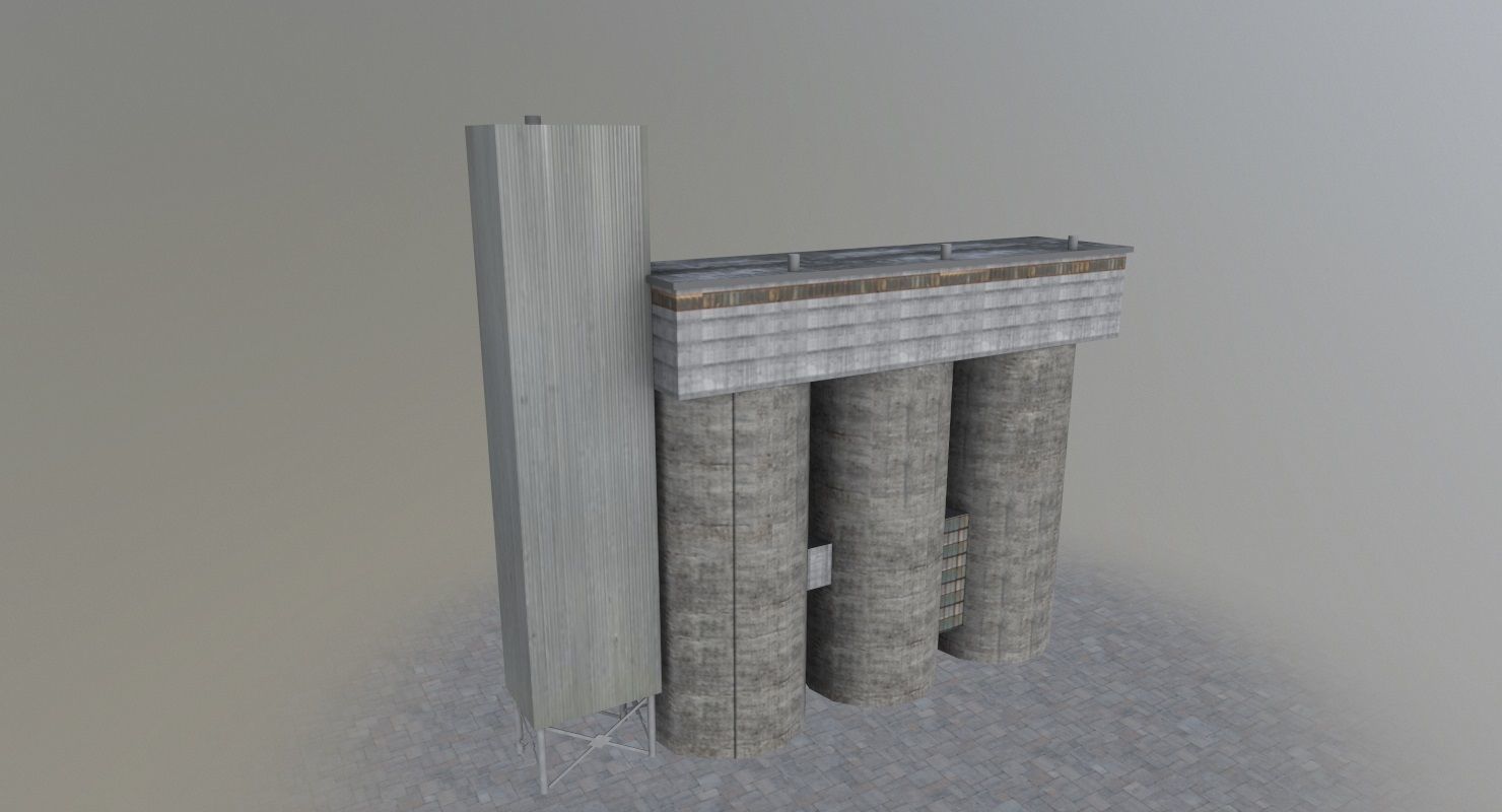 Amsterdam High Rise Pack Low-poly 3D model_16