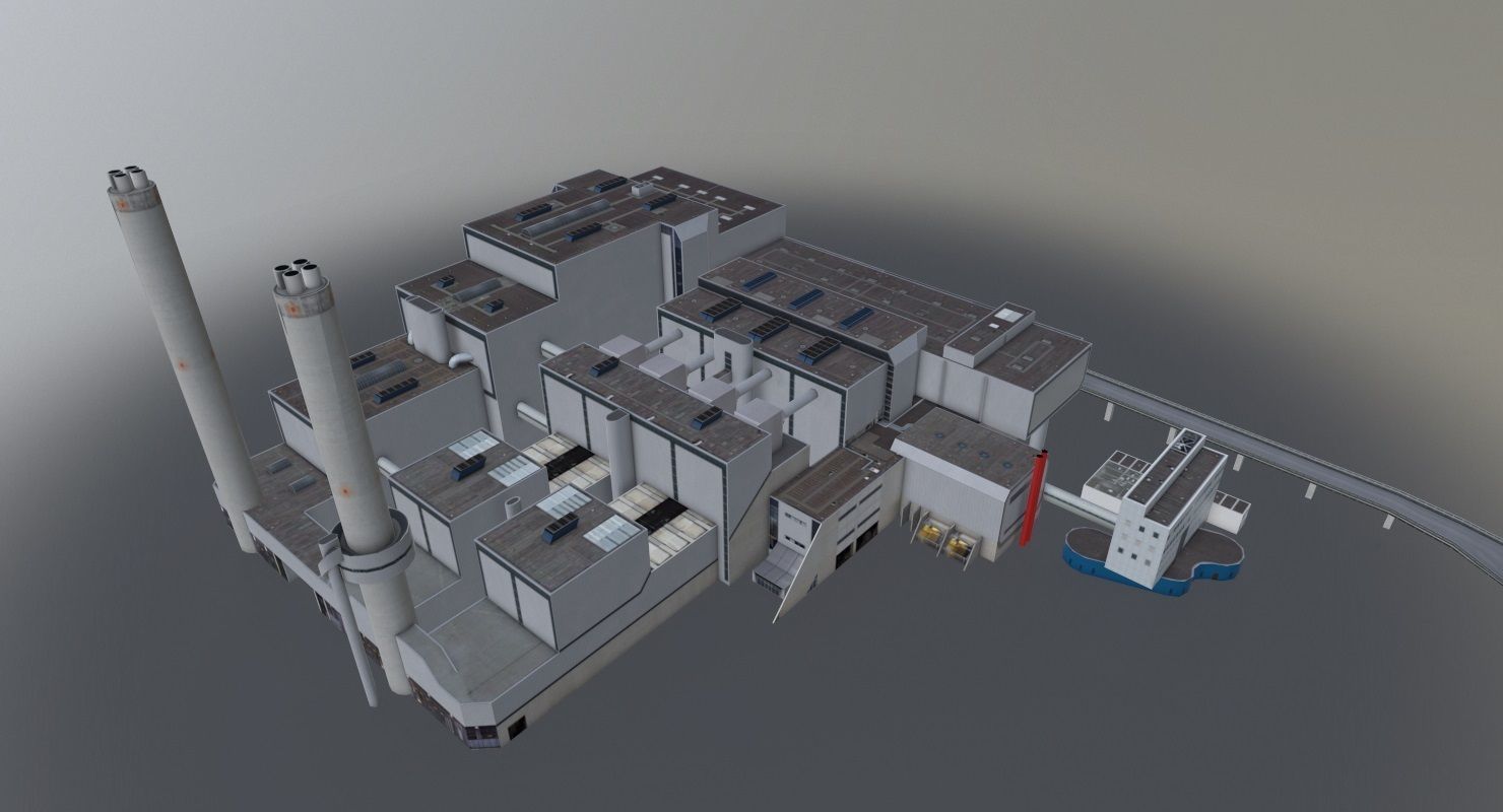 Amsterdam High Rise Pack Low-poly 3D model_38