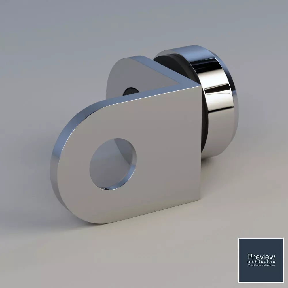 Bohle - Corner Clamp Single 3D model_0