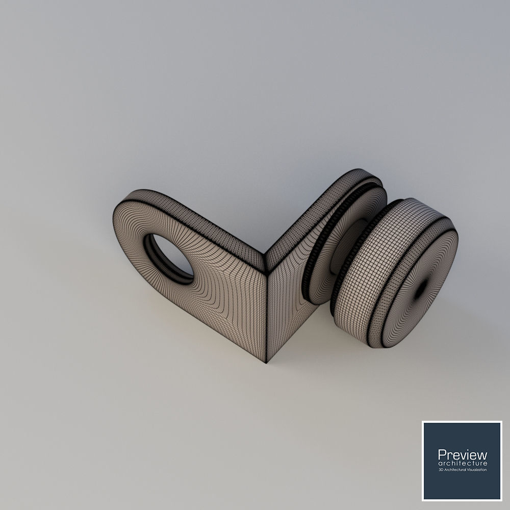 Bohle - Corner Clamp Single 3D model_3