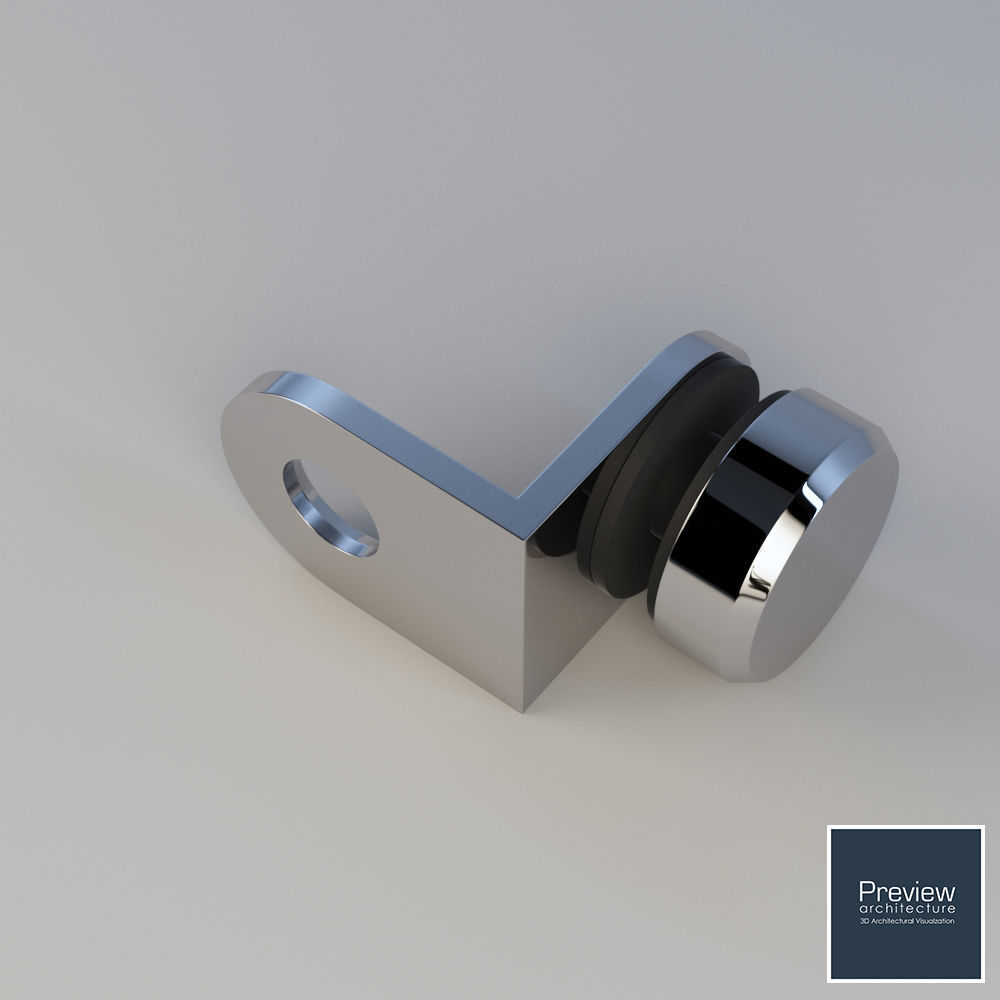 Bohle - Corner Clamp Single 3D model_2