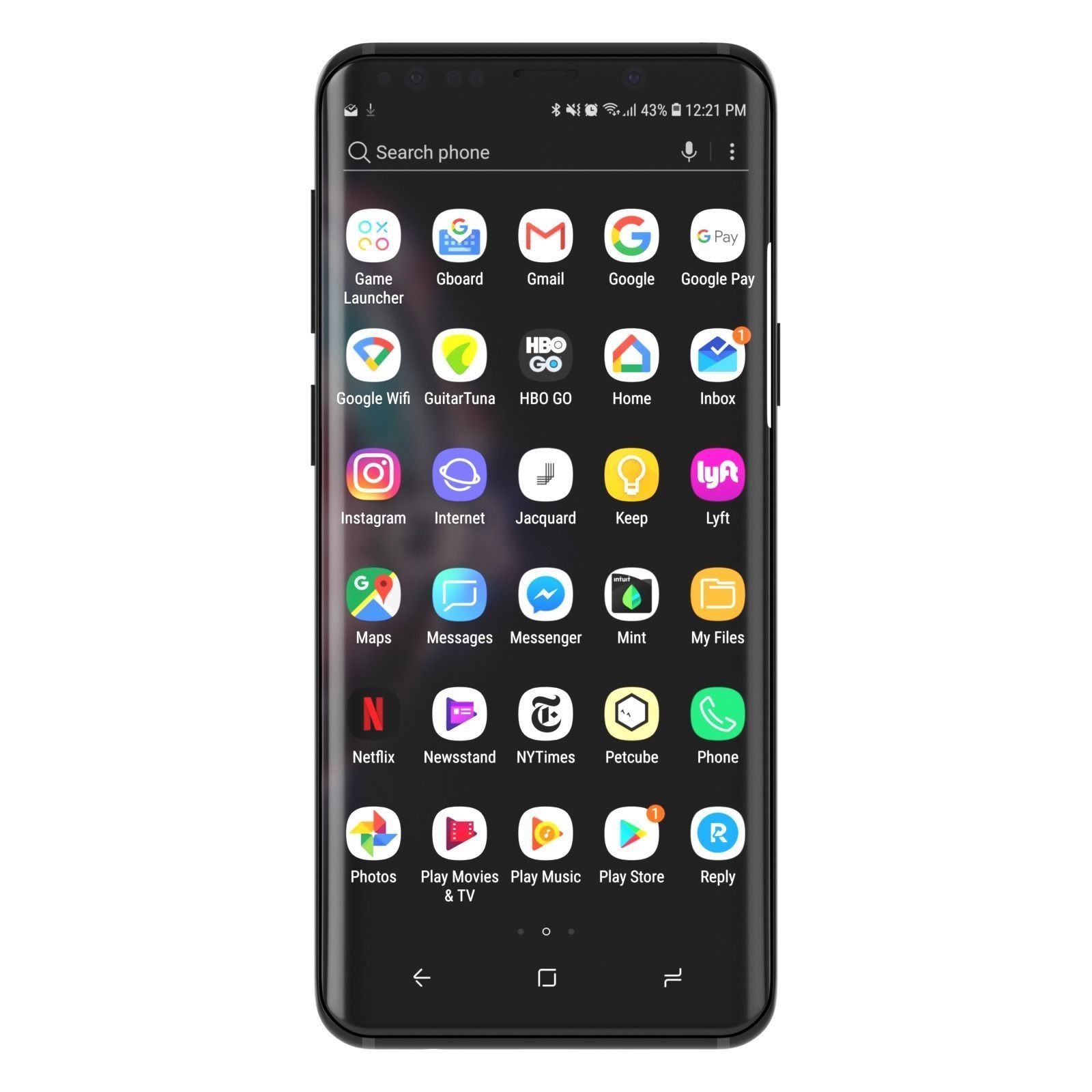 Samsung S9 3D model_17