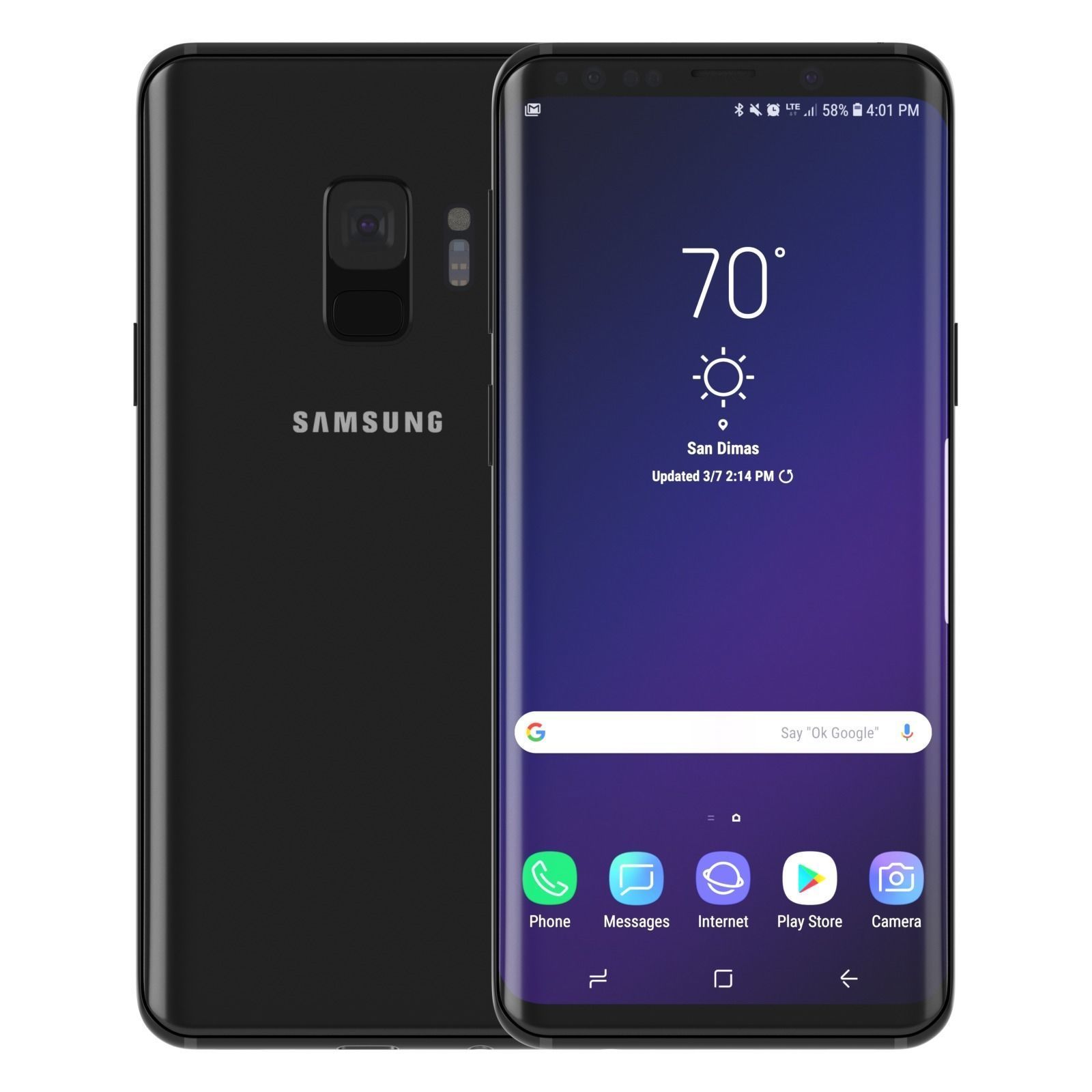 Samsung S9 3D model_1