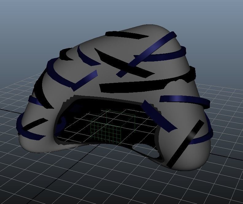 Insect Nest Centripedes Mecha-Burrow 3D model_5