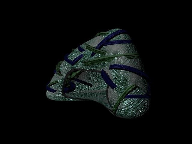 Insect Nest Centripedes Mecha-Burrow 3D model_1