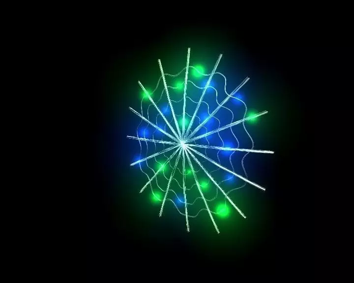 Spider Web Crawlebot Cyberweb 3D model_0