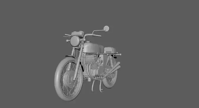 Motocycle motorcycle 3D model