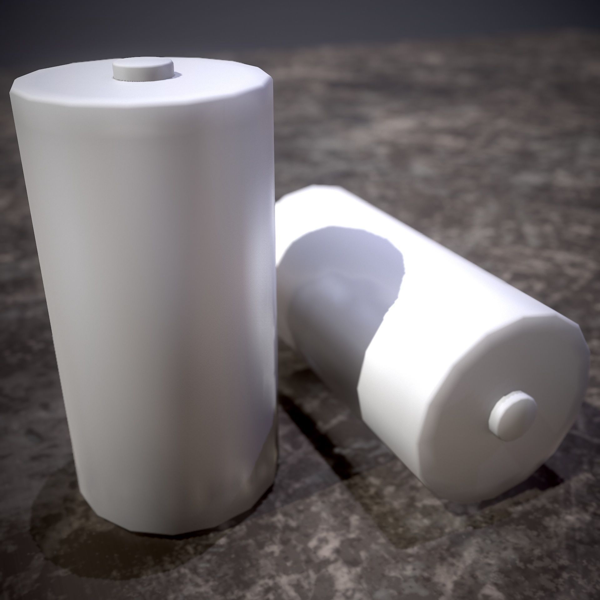 HIE Battery D180810 Low-poly 3D model_10