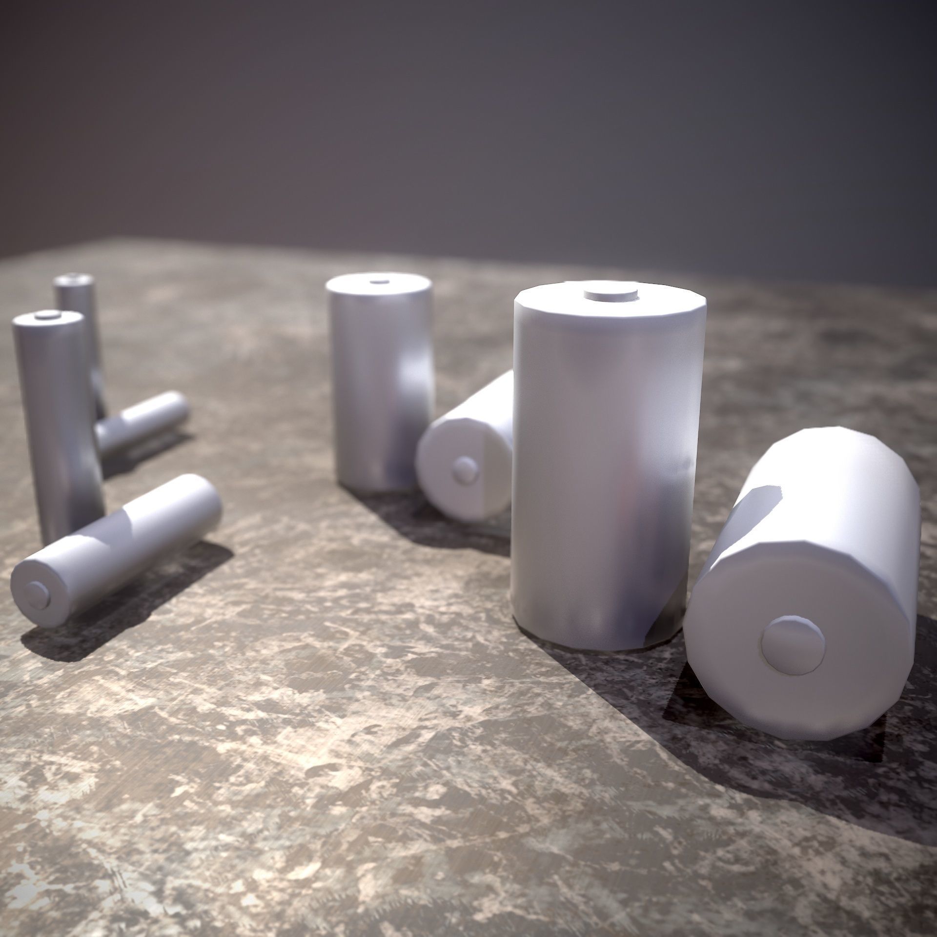 HIE Battery D180810 Low-poly 3D model_13