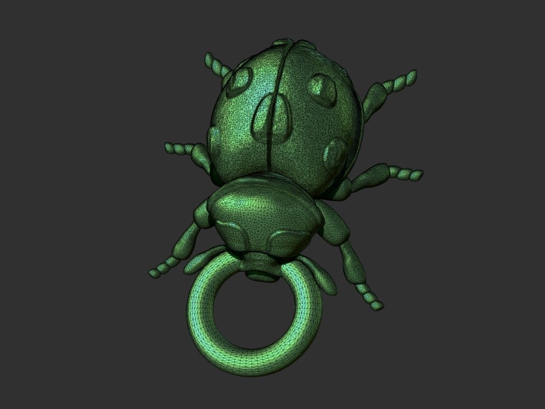 Pandora ladybug 3D print model_5