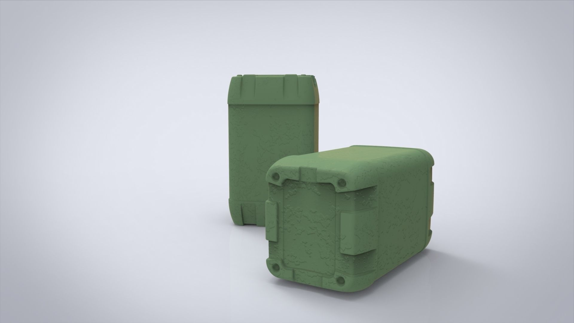 20 Gallon Water Container 3D model_4