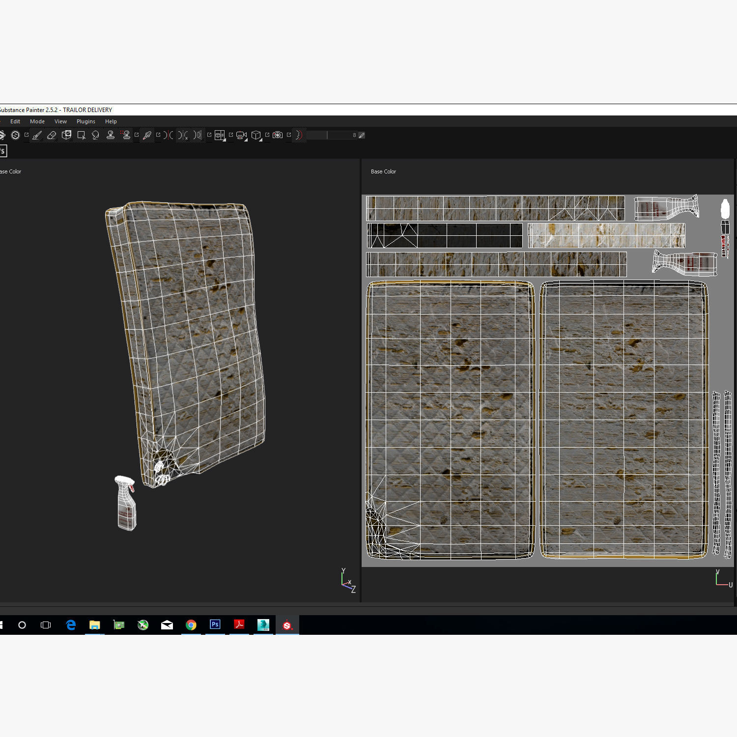 Mobile Home Game Ready Low-poly 3D model_27