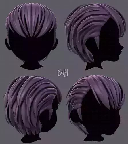 3D Hair style for boy V31