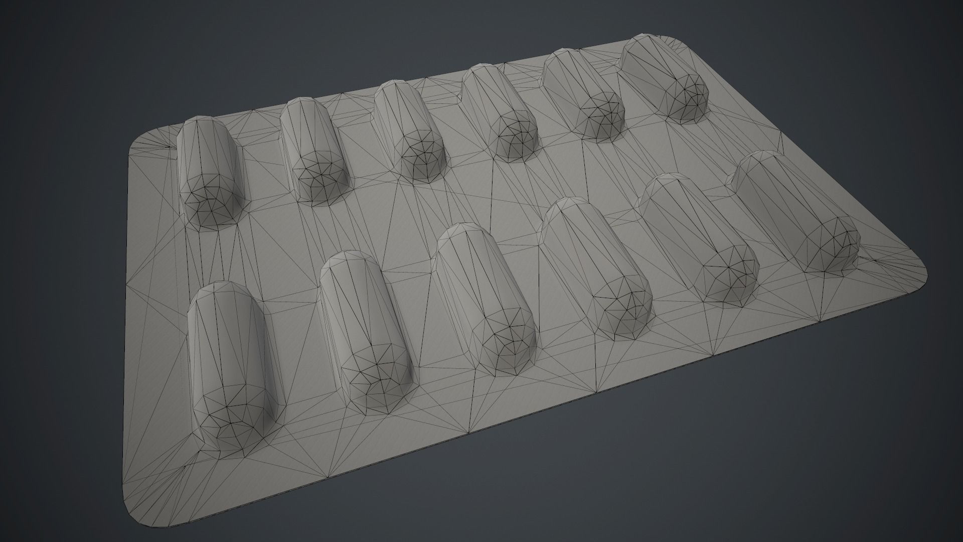 Pills Pack 1 PBR Game Ready Low-poly 3D model_12