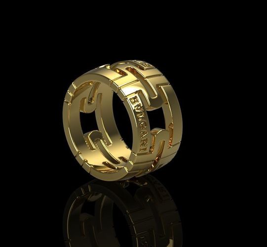Bvlgari ring 3D print model