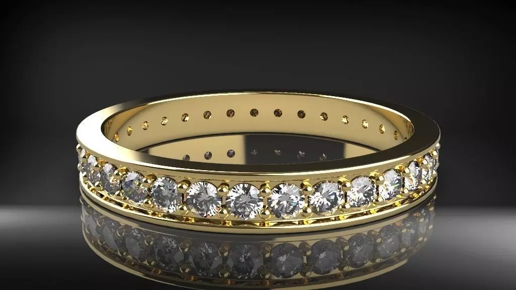 Ring 001 Free 3D print model