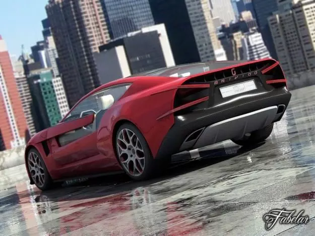 Giugiaro Brivido 2 0 std mat 3D model_0