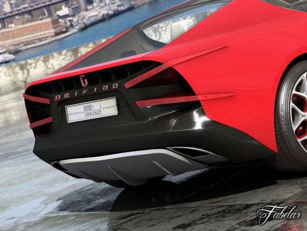 Giugiaro Brivido 2 0 std mat 3D model_5