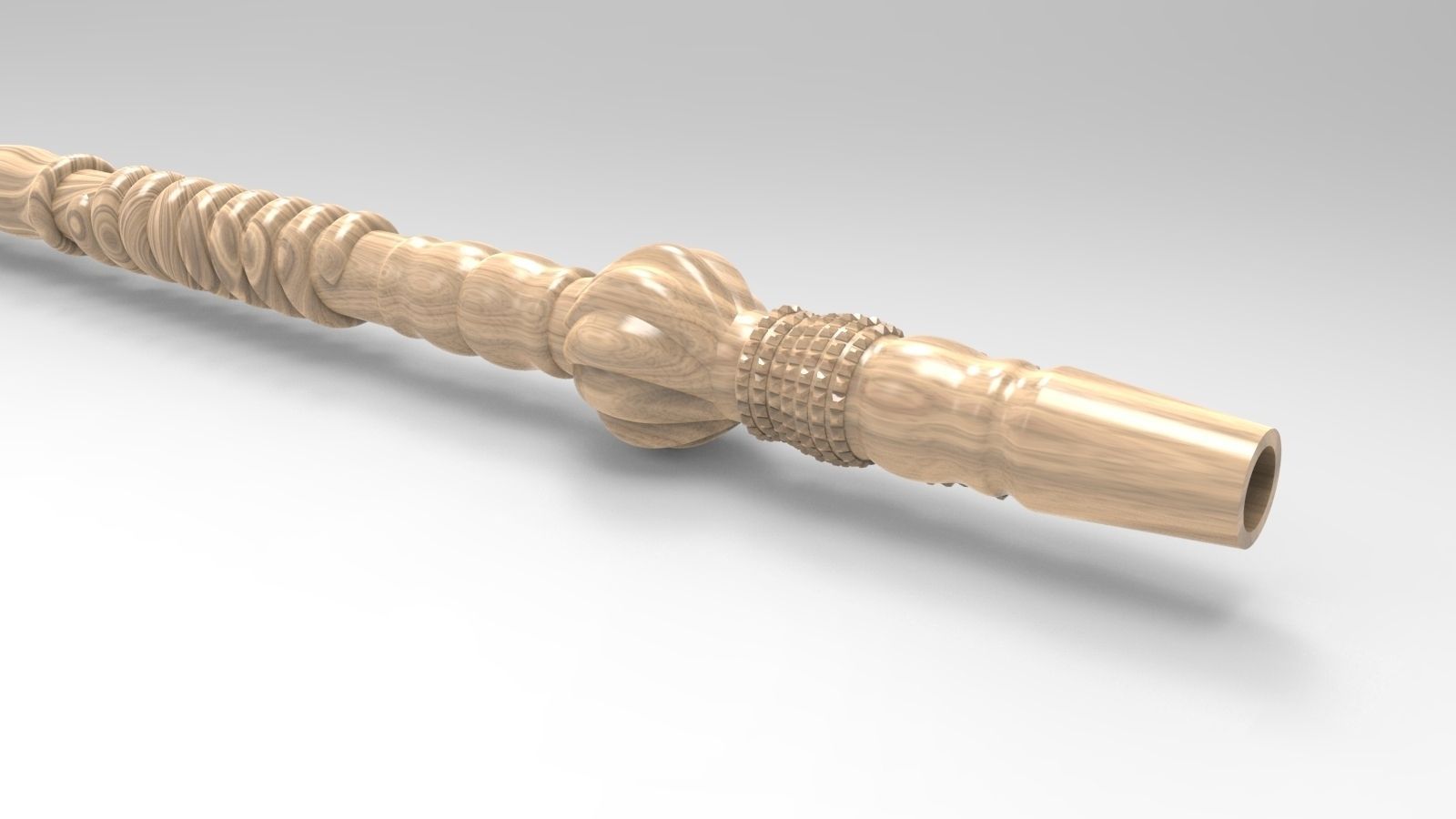 Hookah Pipe 3D model_3