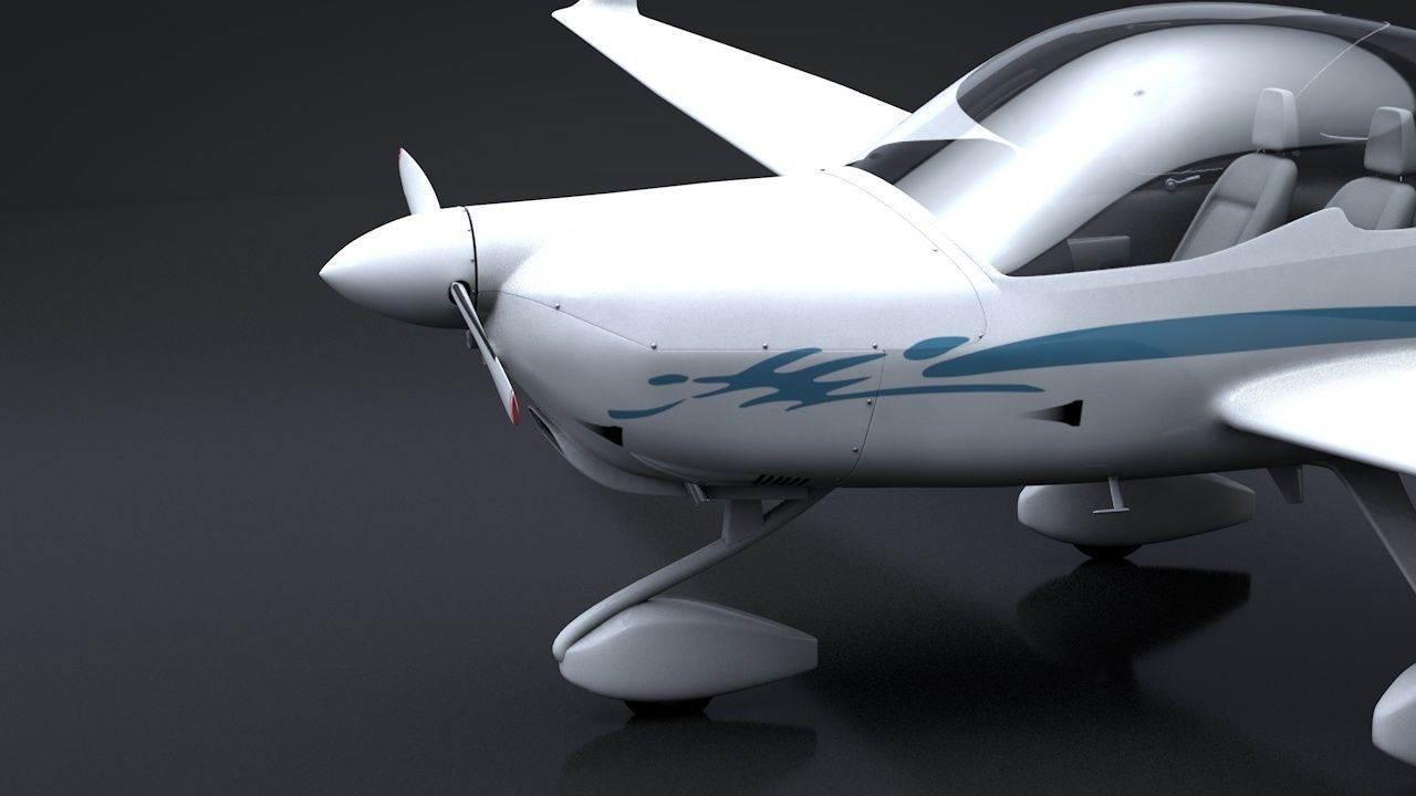 HK36TC Diamona Rigged C4D 3D model_4