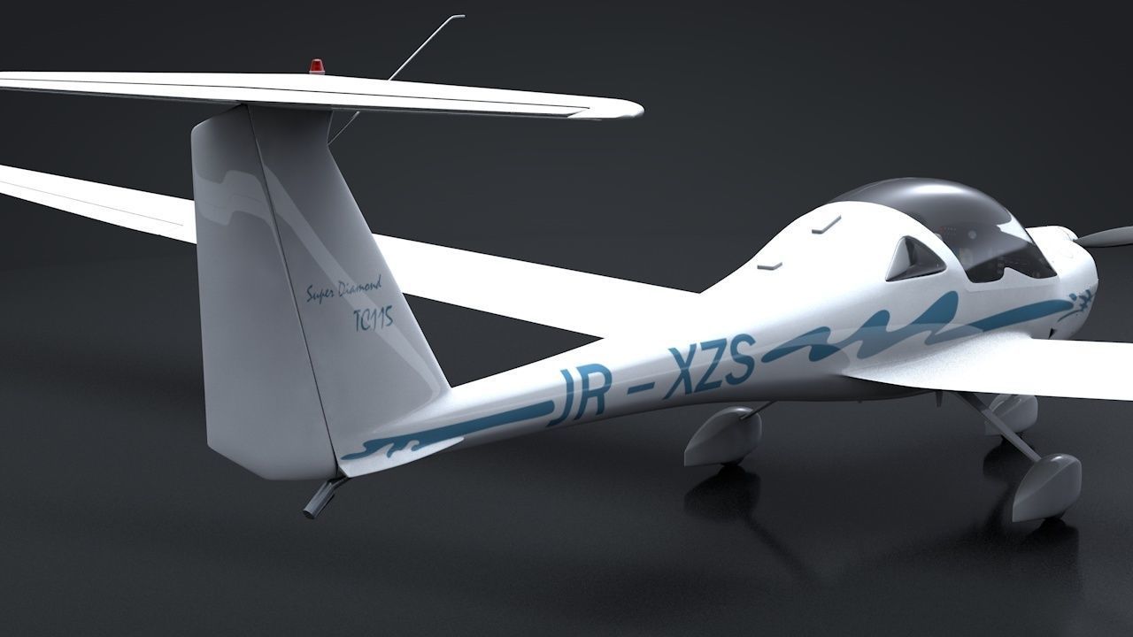 HK36TC Diamona Rigged C4D 3D model_5