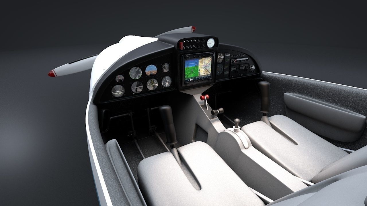 HK36TC Diamona Rigged C4D 3D model_12