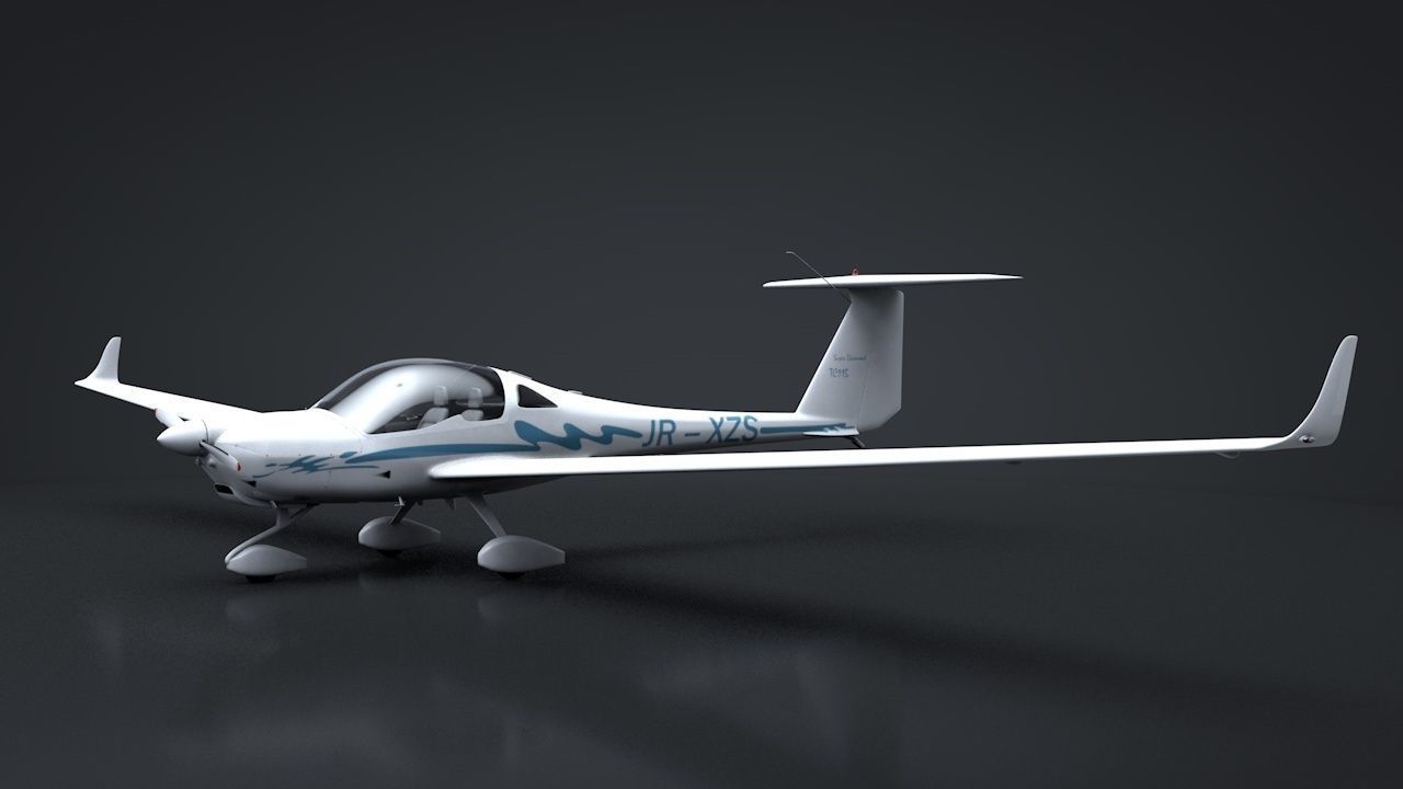 HK36TC Diamona Rigged C4D 3D model_6