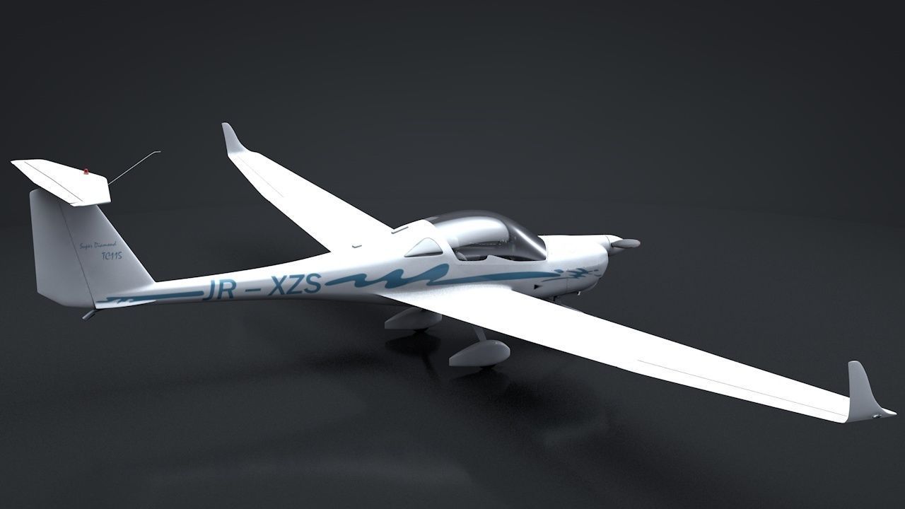 HK36TC Diamona Rigged C4D 3D model_9