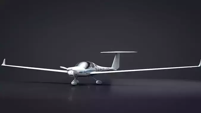 HK36TC Diamona Rigged C4D 3D model