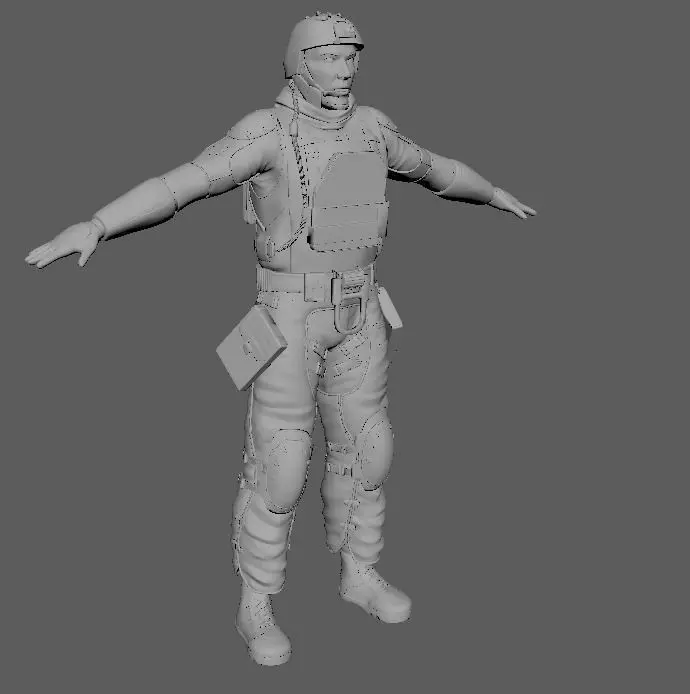 Army Man Free 3D print model