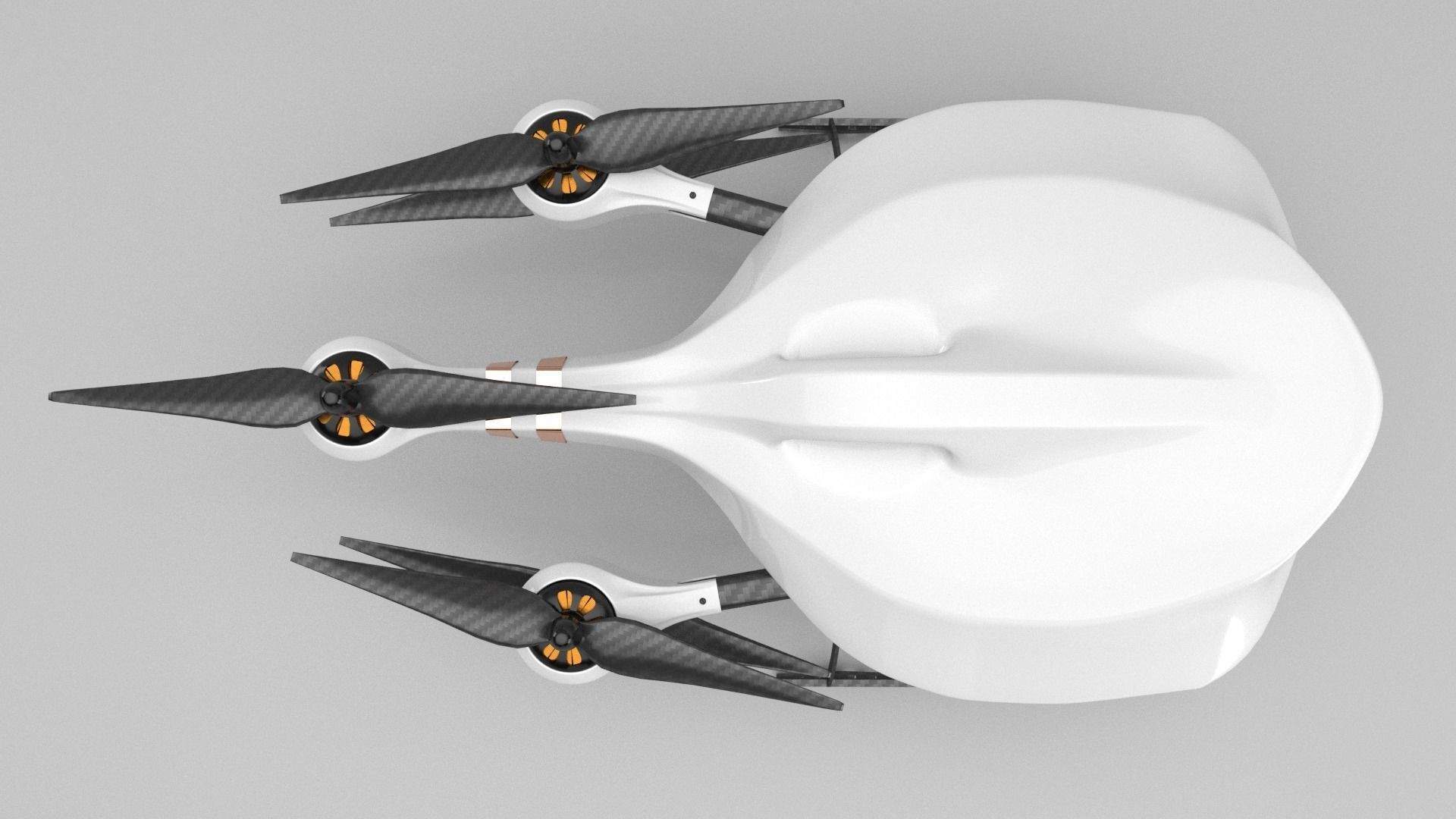 FPV Racing drone 3D model_5