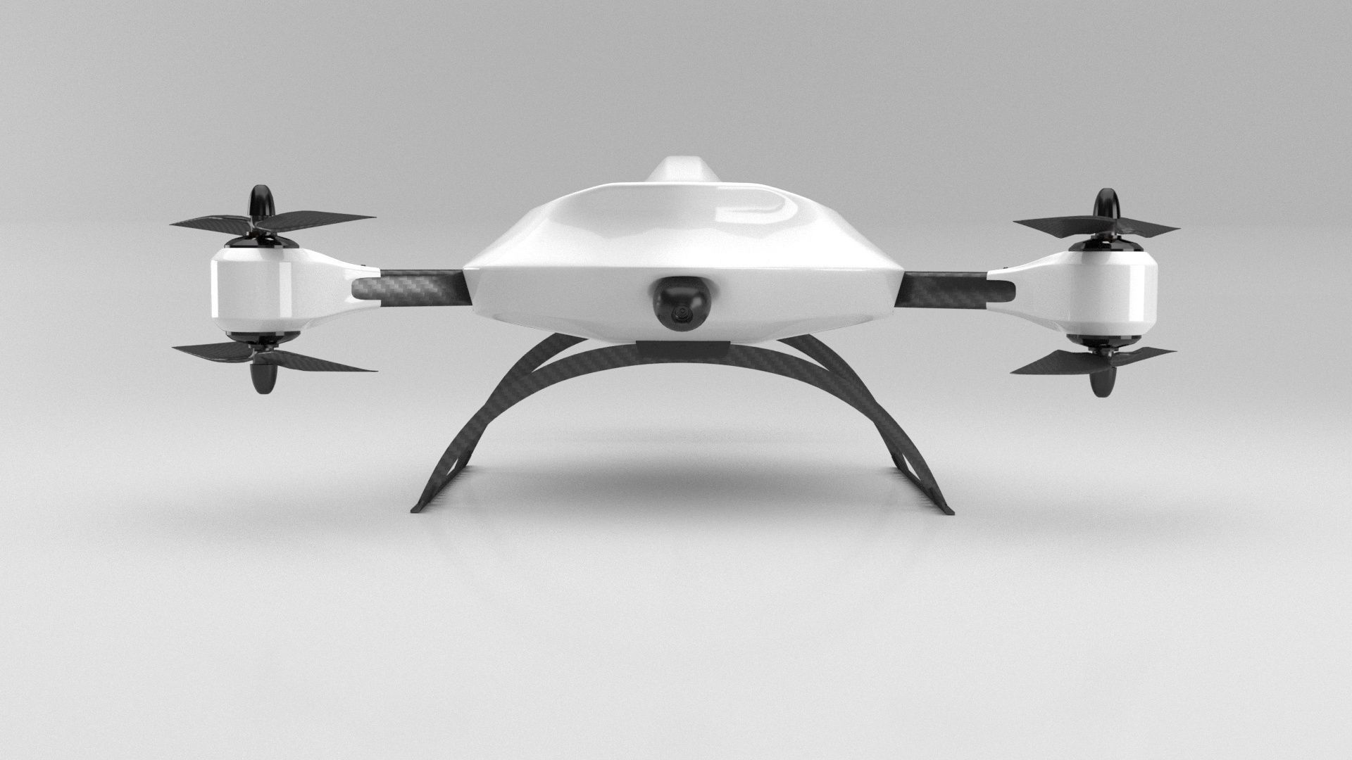 FPV Racing drone 3D model_6