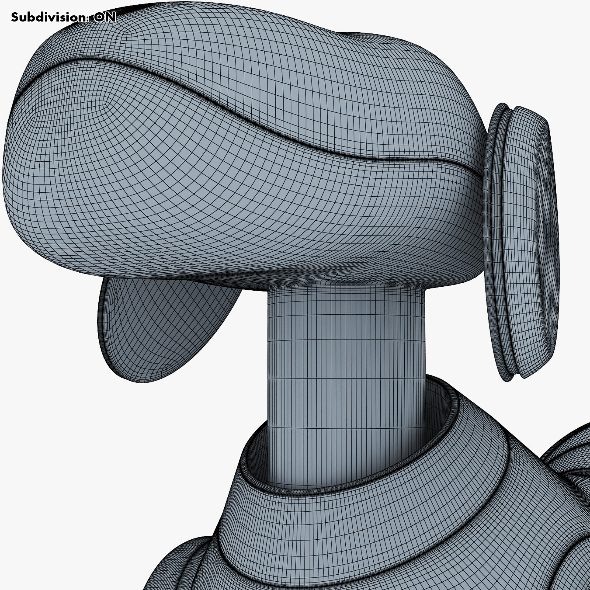 Zoomer Robot Dog Dalmatian 3D model_35