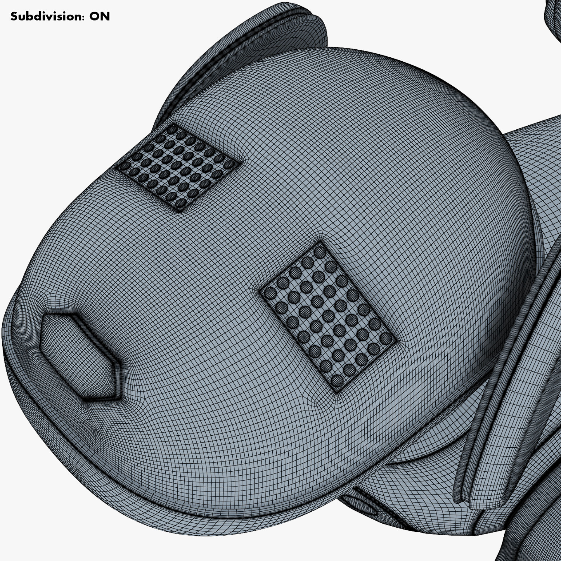 Zoomer Robot Dog Dalmatian 3D model_33