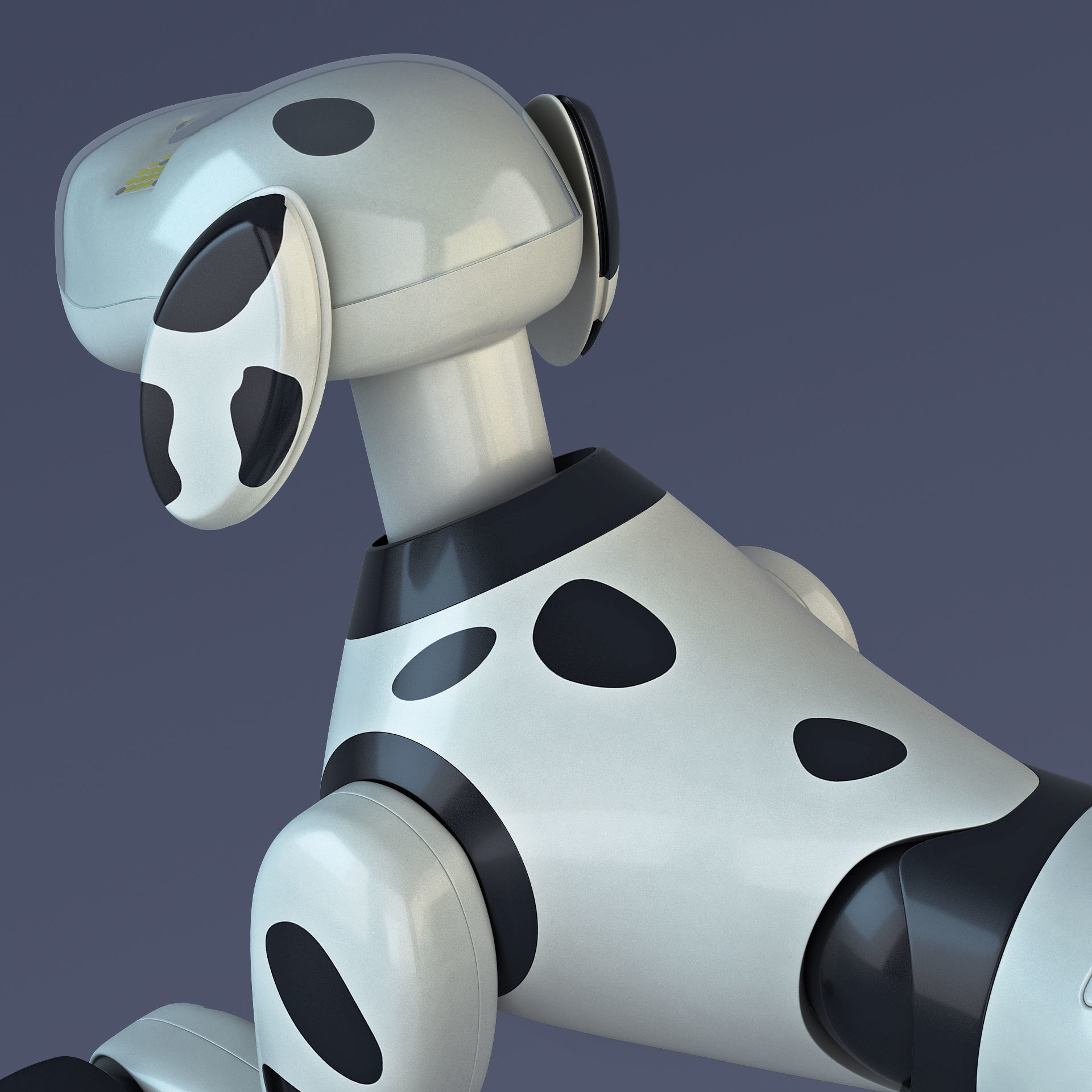 Zoomer Robot Dog Dalmatian 3D model_16