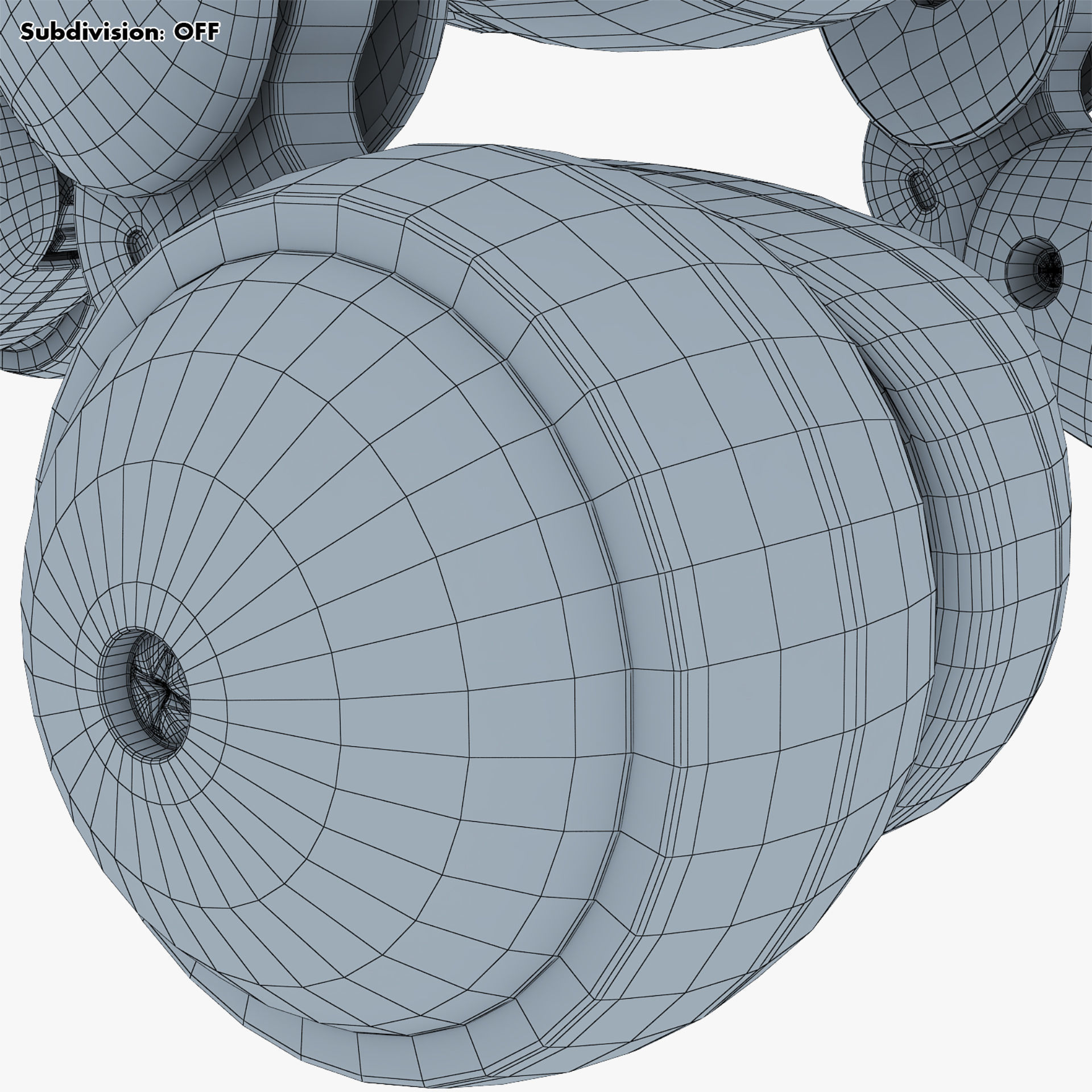 Zoomer Robot Dog Dalmatian 3D model_48