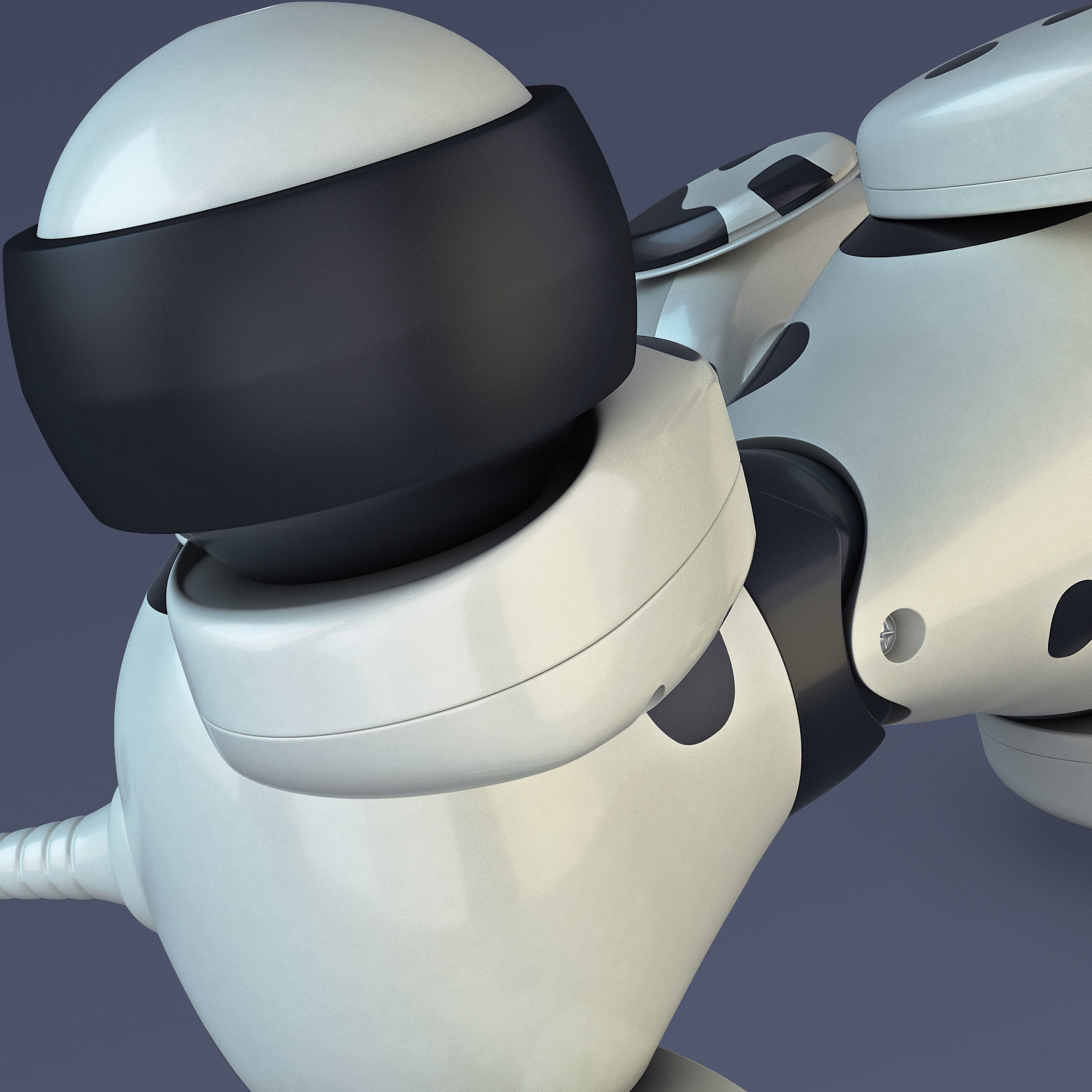 Zoomer Robot Dog Dalmatian 3D model_24