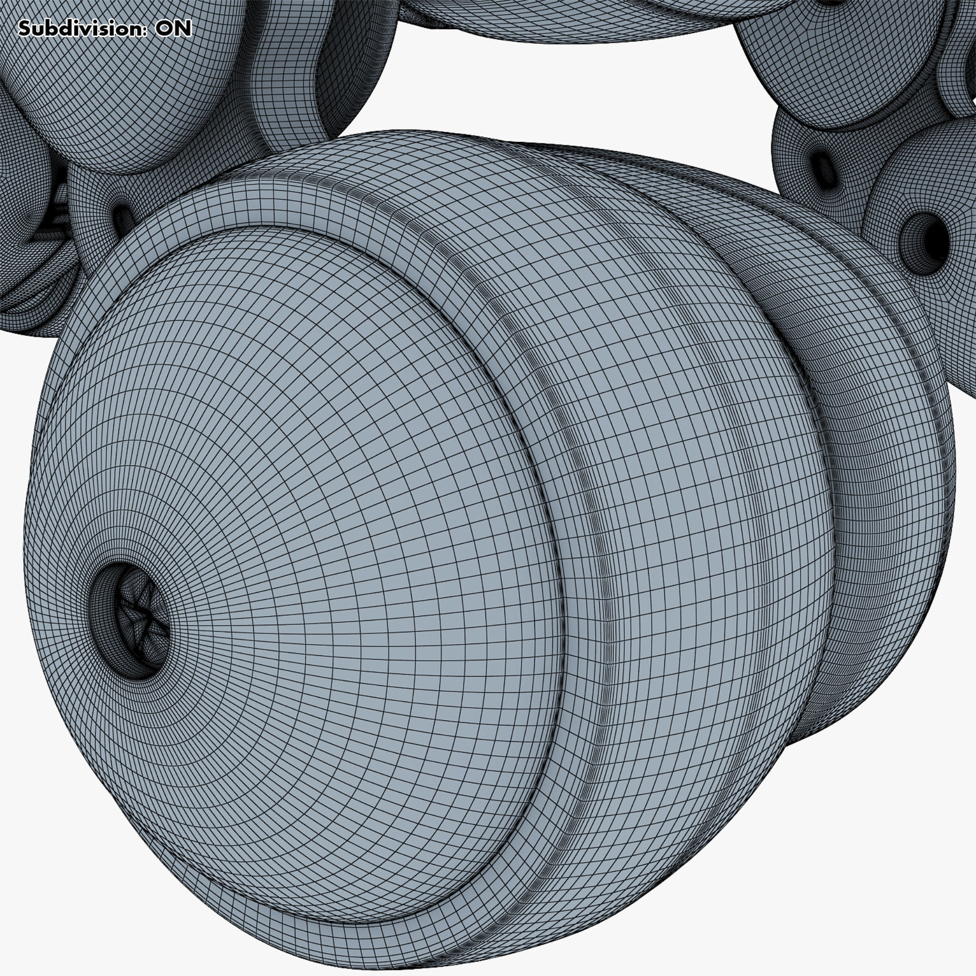 Zoomer Robot Dog Dalmatian 3D model_47