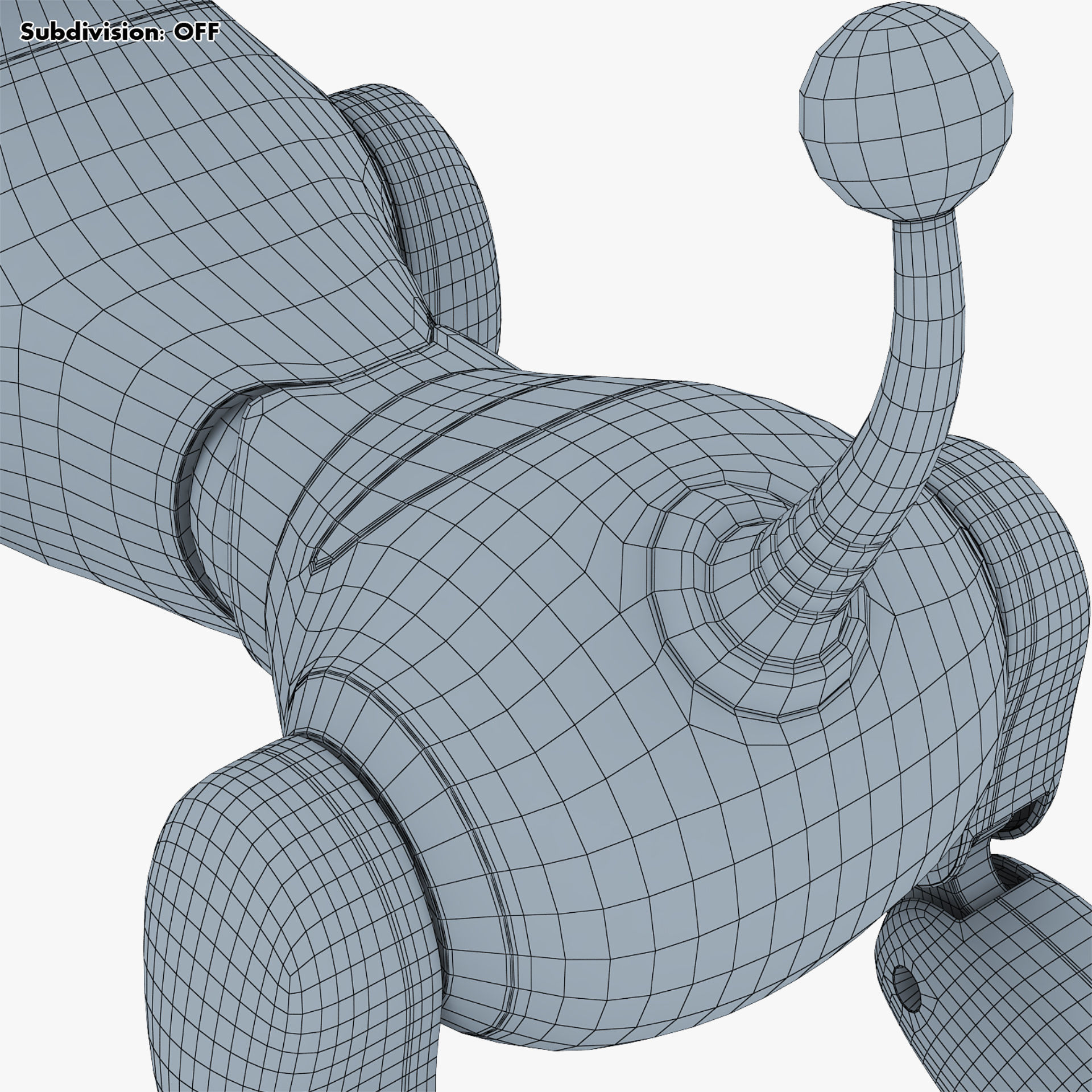 Zoomer Robot Dog Dalmatian 3D model_44