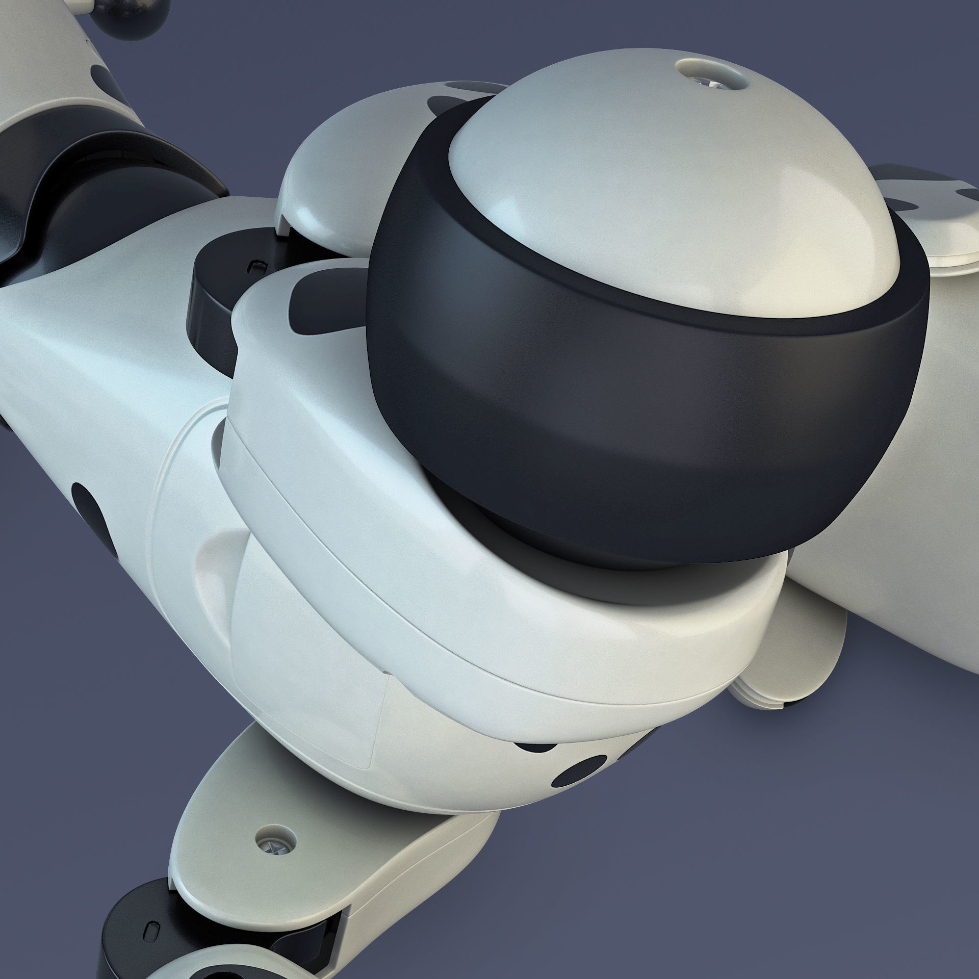 Zoomer Robot Dog Dalmatian 3D model_21