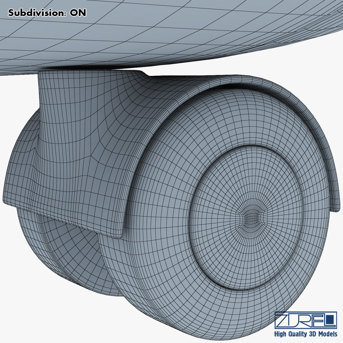 Suitcase green v 1 3D model_46