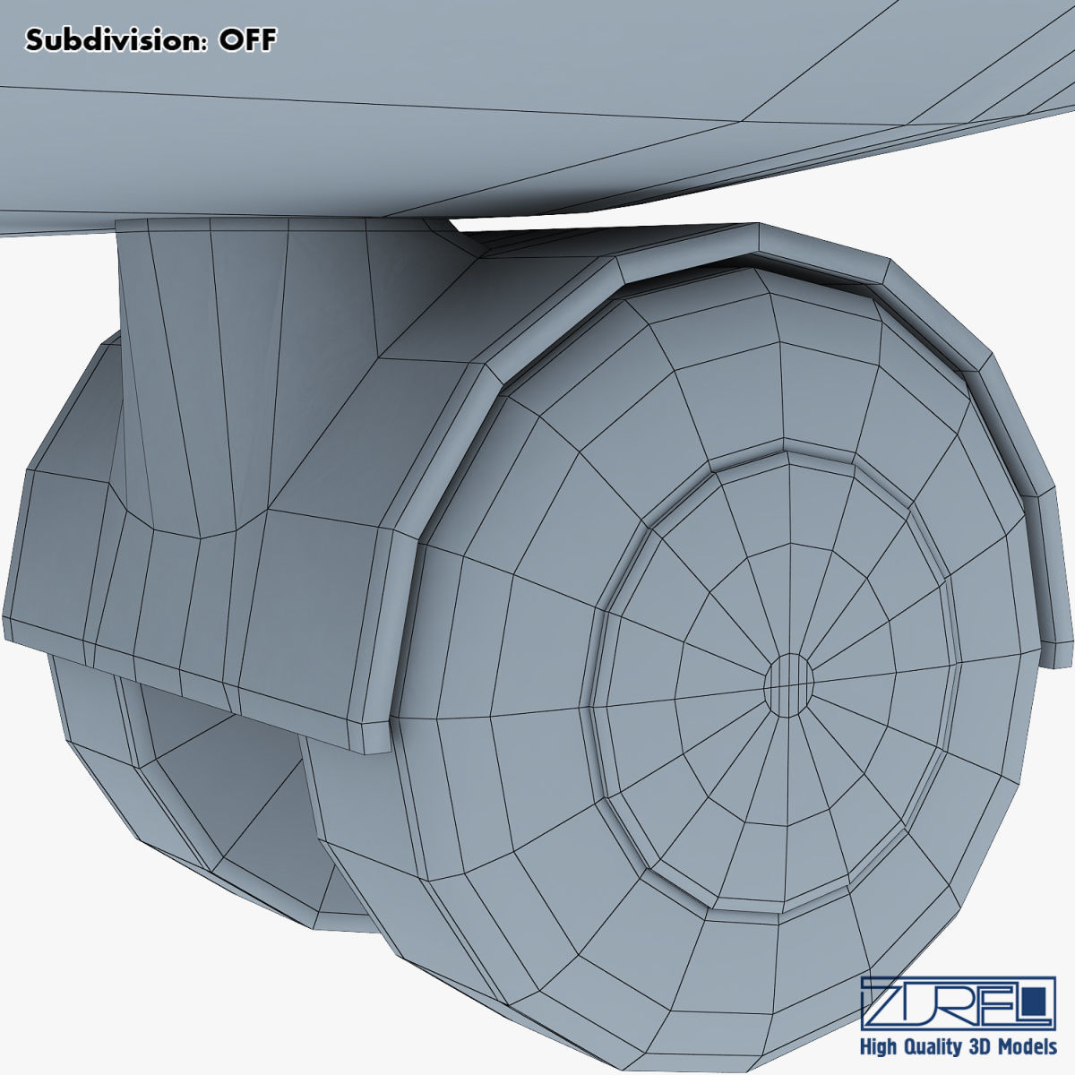 Suitcase green v 1 3D model_47