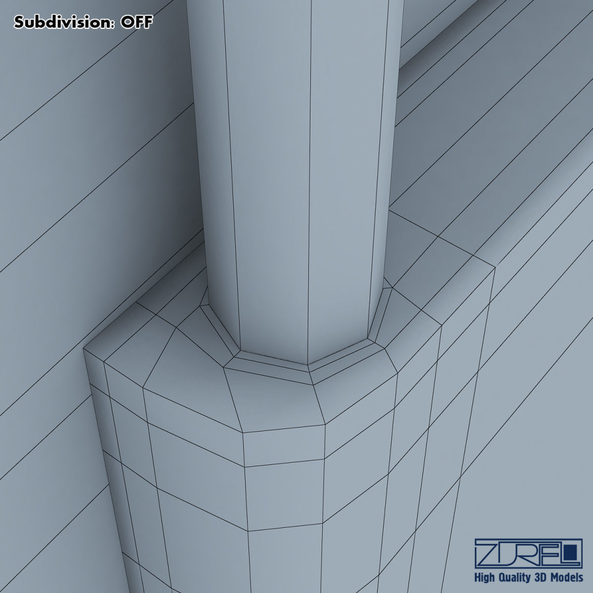 Suitcase green v 1 3D model_41