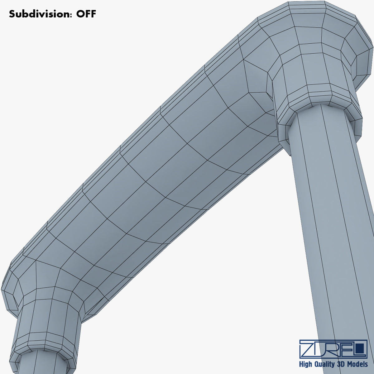 Suitcase black v 1 3D model_39