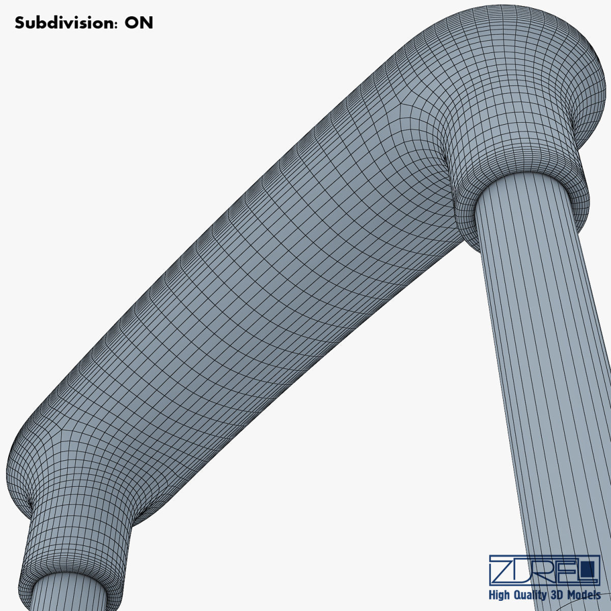 Suitcase black v 1 3D model_38