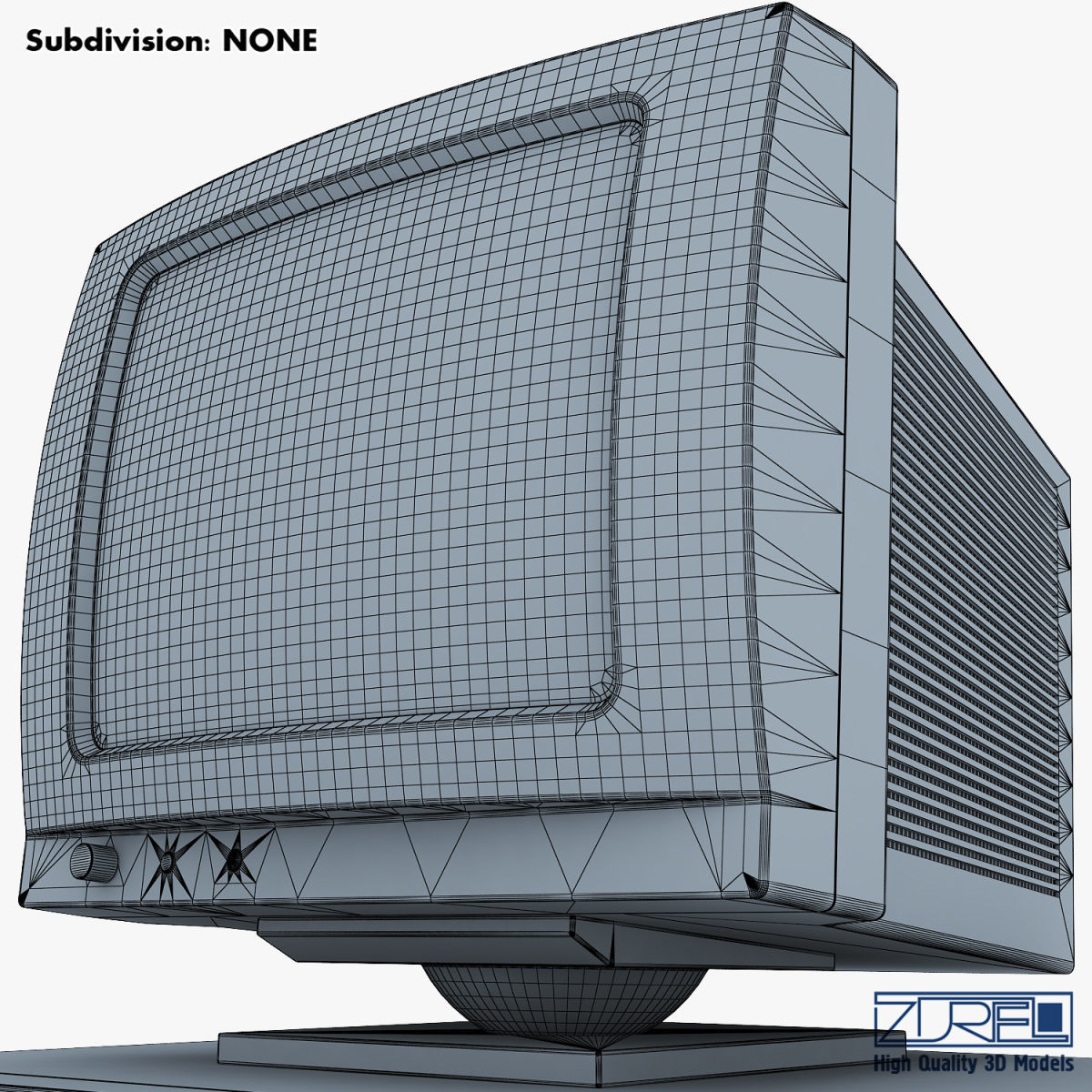 Personal Computer v 1 Low-poly 3D model_41