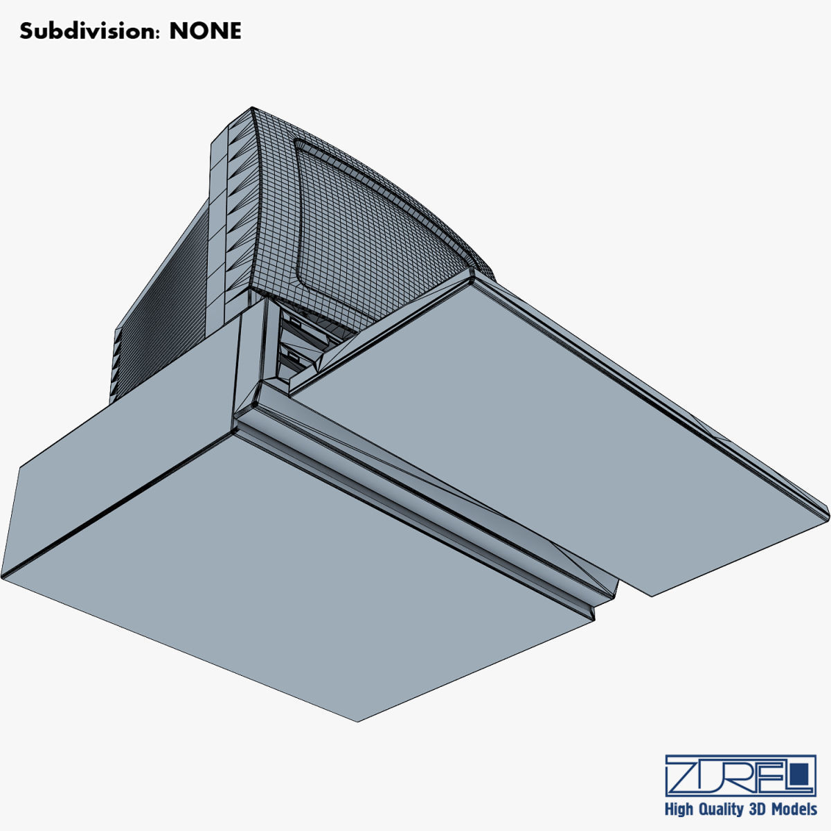Personal Computer v 1 Low-poly 3D model_37